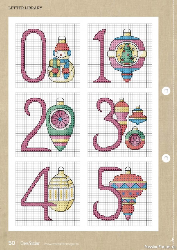 Коллекция вышивки в журнале «CrossStitcher №416 2024»