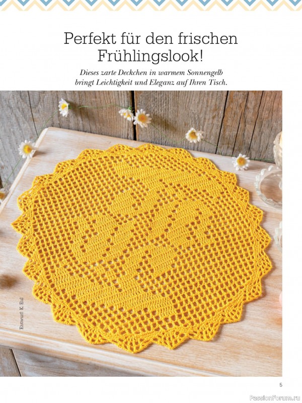 Вязаные проекты крючком в журнале «Dekoratives Hakeln №182 2025»