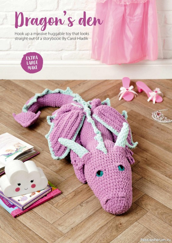 Вязаные проекты крючком в журнале « Simply Crochet №133 2023»