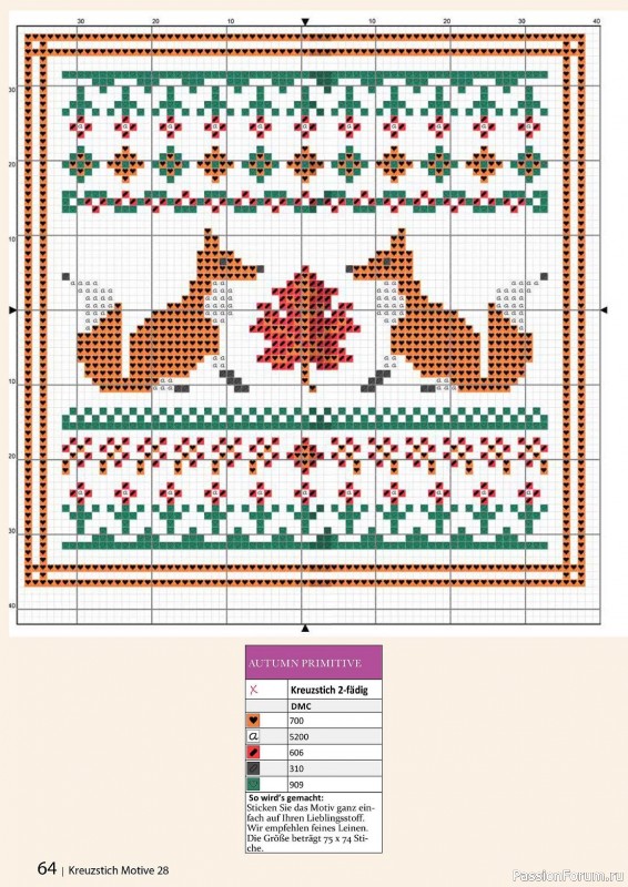 Коллекция вышивки в журнале «Kreuzstich Motive №28 2023»