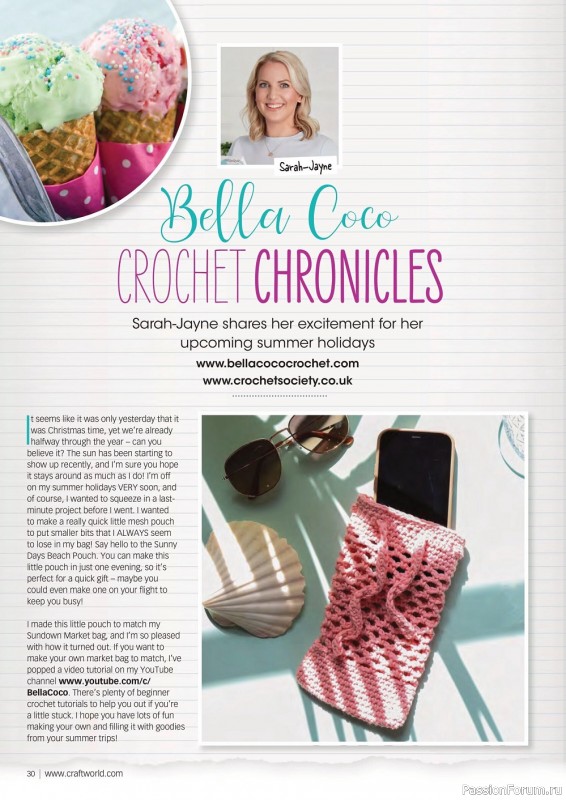 Вязаные проекты крючком в журнале «Crochet Now №83 2022»