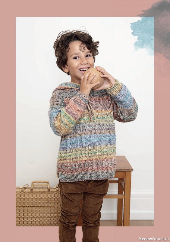 Вязаные модели в журнале «Burda Stricken №1 2020»