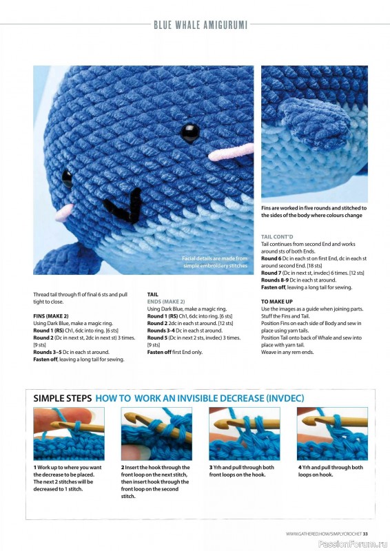 Вязаные проекты крючком в журнале «Simply Crochet №158 2025»