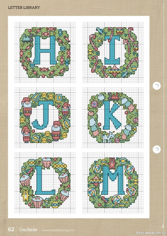 Коллекция вышивки в журнале «CrossStitcher №389 2022»