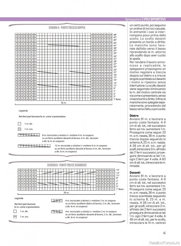 Вязаные модели в журнале «La Nuova Maglia №29 2023-20243»