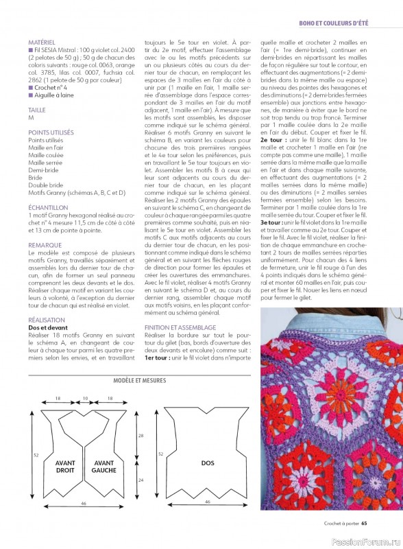 Вязаные проекты крючком в журнале «Crochet a Porter №2 2025»