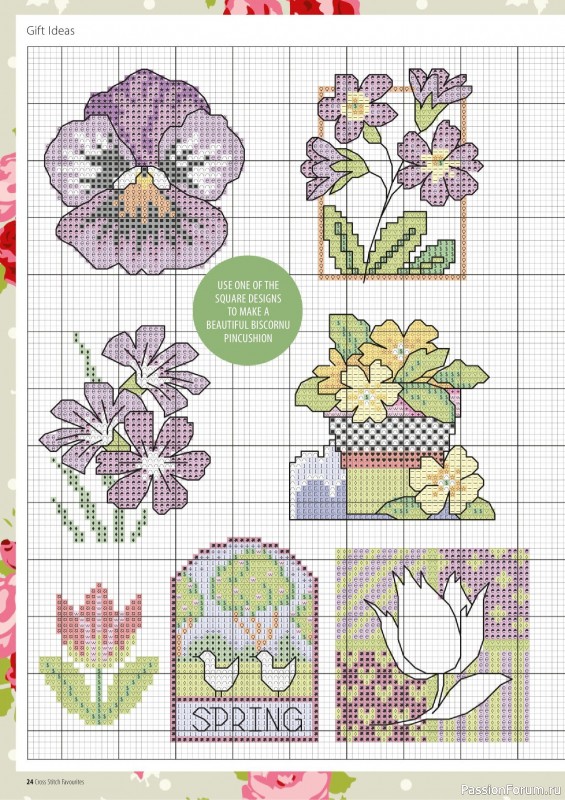 Коллекция вышивки в журнале «Cross Stitch Favourites №40 2025»