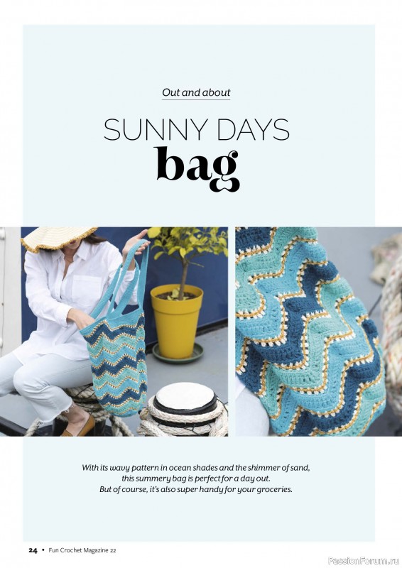 Вязаные проекты крючком в журнале «Fun Crochet Magazine №22 2025»