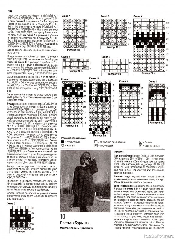 Вязаные модели в журнале «Вязаная одежда для солидных дам №4 2024»