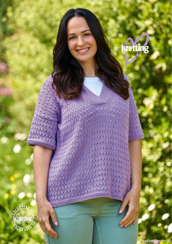 Вязаные проекты крючком в журнале «Simply Knitting №266 2025»