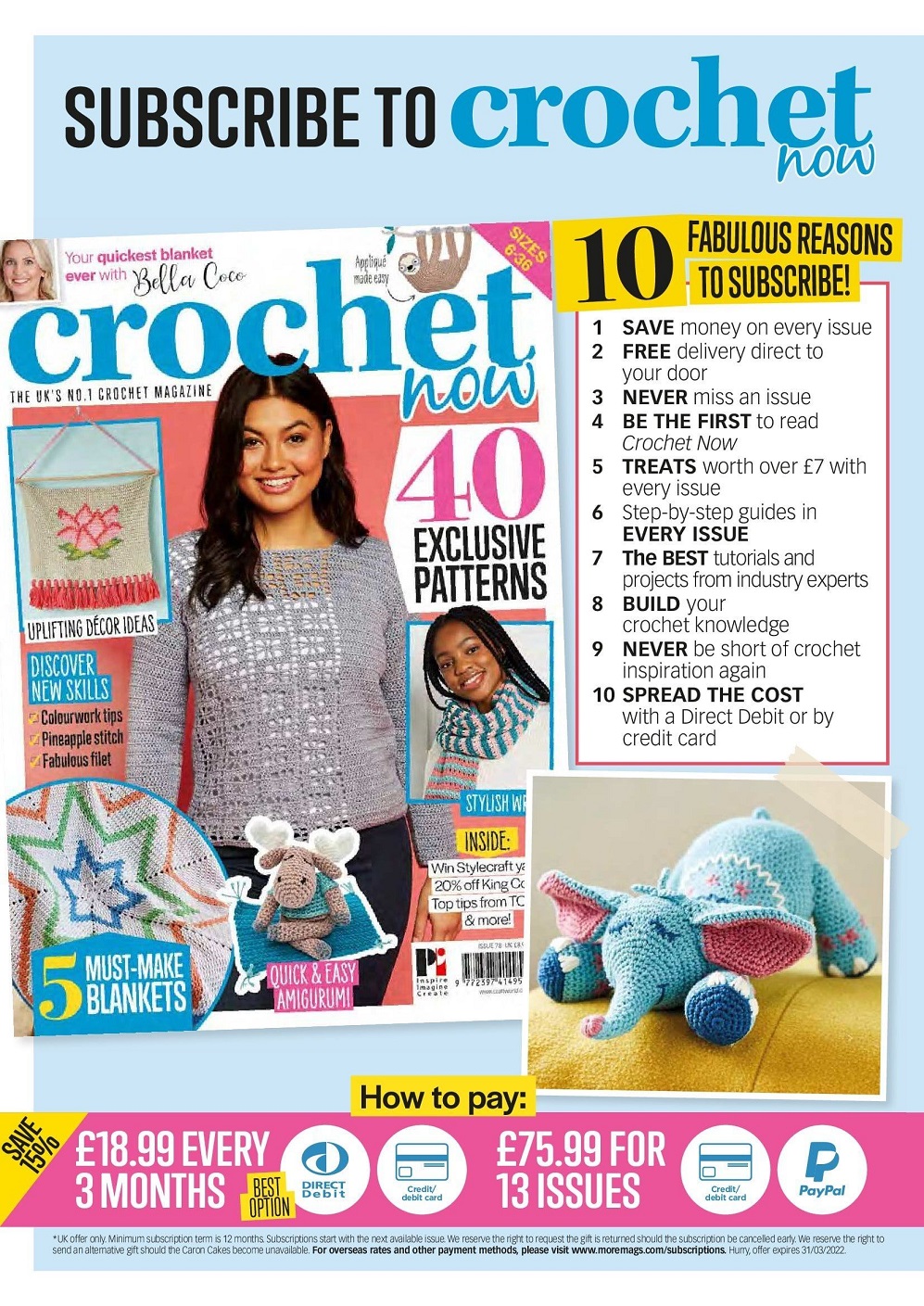 Коллекция вязаной одежды в журнале «Crochet Now №78 2022»