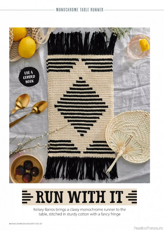 Вязаные проекты крючком в журнале «Simply Crochet №161 2025»