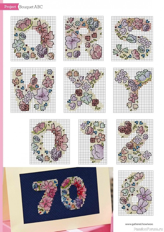 Коллекция вышивки в журнале «The World of Cross Stitching №336 2023»