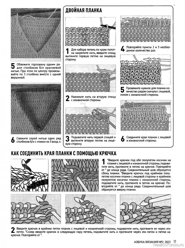 Школа вязания в журнале «Азбука вязания №2 2022»