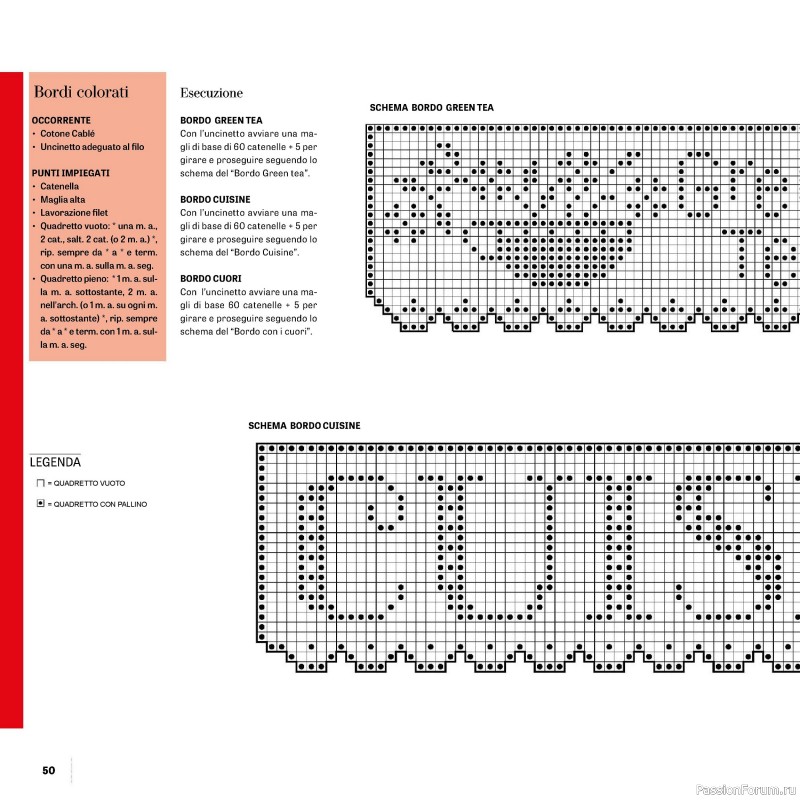 Вязаные проекты в журнале «Uncinetto Manuale Filet №15 2024»