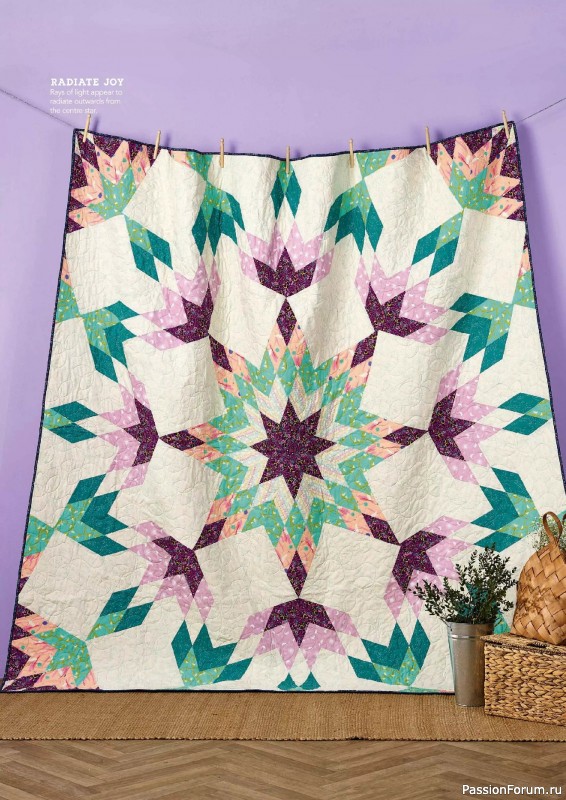 Коллекция проектов для рукодельниц в журнале «Love Patchwork & Quilting №150 2025»
