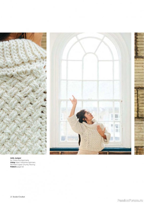 Вязаные модели крючком в журнале «Inside Crochet №154 2023»