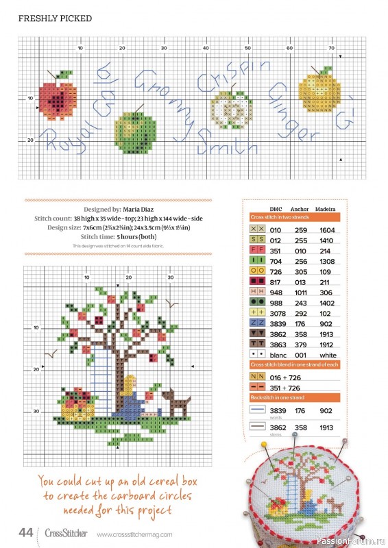 Коллекция вышивки в журнале «CrossStitcher №406 2024»