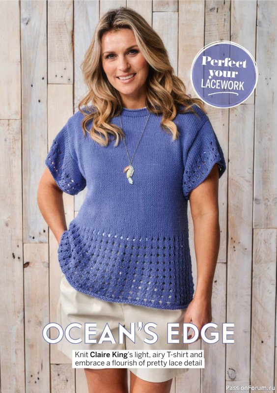 Вязаные проекты крючком в журнале «Simply Knitting №266 2025»