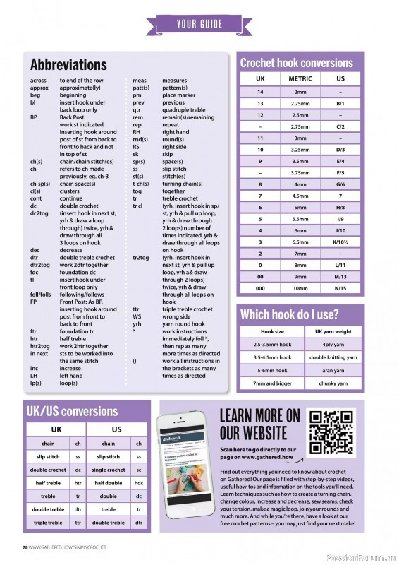 Вязаные проекты крючком в журнале «Simply Crochet №164 2025»