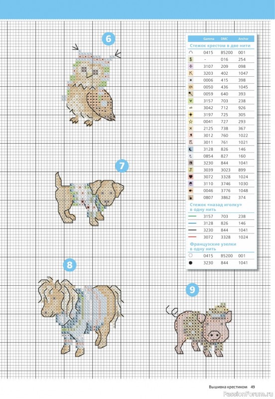 Вышивка крестом журналы со схемами бесплатно