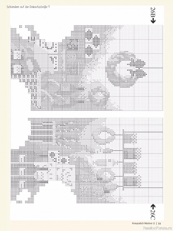 Коллекция вышивки крестиком в журнале «Kreuzstich Motive №17 2017»