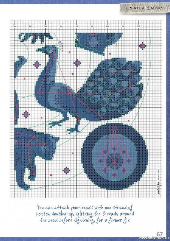 Коллекция вышивки в журнале «CrossStitcher №387 2022»