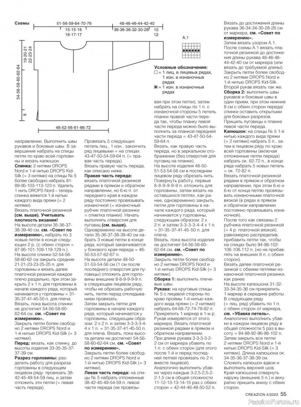 Вязаные модели в журнале «Creazion №4 2022»