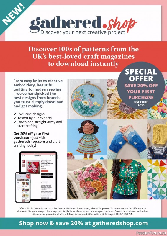 Вязаные проекты крючком в журнале «Simply Crochet №164 2025»