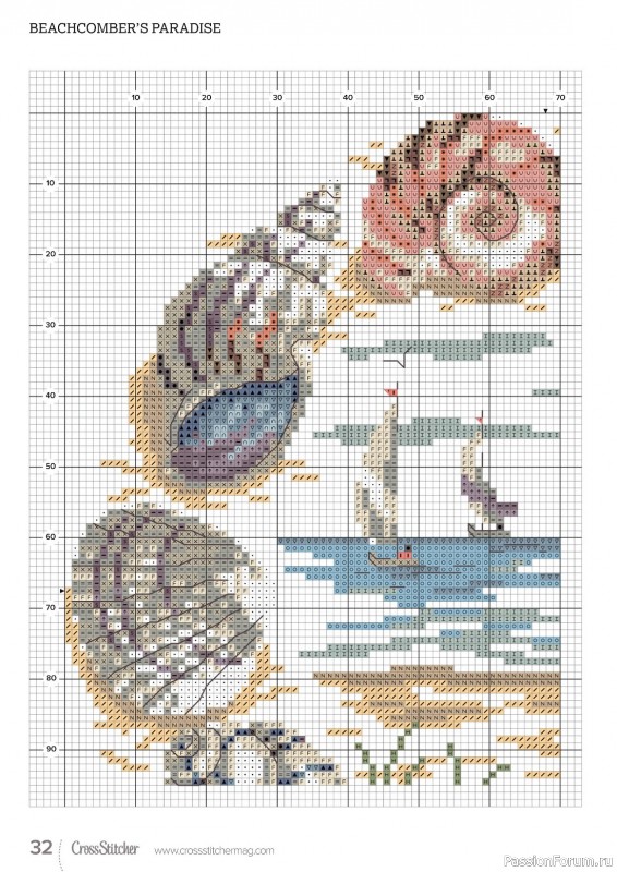 Коллекция вышивки в журнале «CrossStitcher №399 2023»