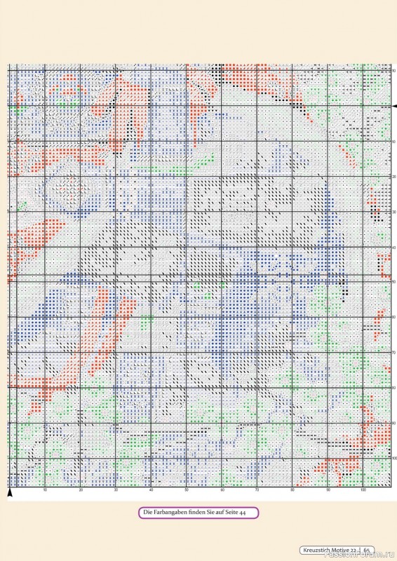 Коллекция вышивки крестиком в журнале «Kreuzstich Motive №22 2020»