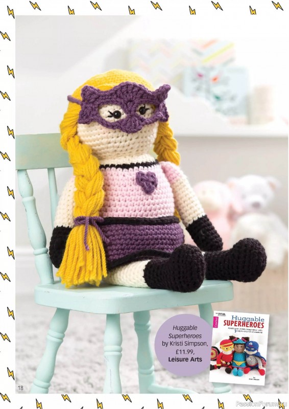Вязаные проекты крючком в журнале «Crochet Now №122 2025»