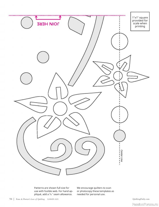 Коллекция проектов для рукодельниц в журнале «Fons & Porter’s Love Of Quilting - Summer 2025»