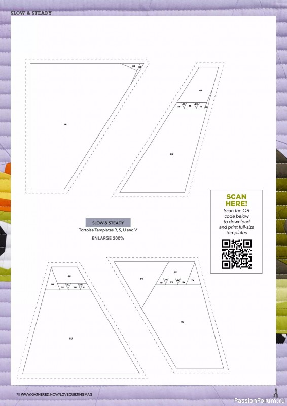 Коллекция проектов для рукодельниц в журнале «Love Patchwork & Quilting №150 2025»