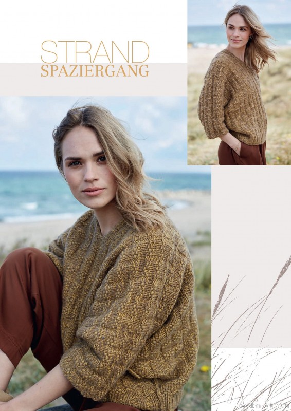 Вязаные модели в журнале «Burda Stricken №4 2020»