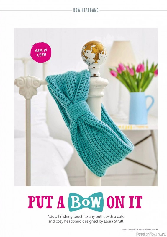 Вязаные проекты крючком в журнале «Simply Crochet №161 2025»