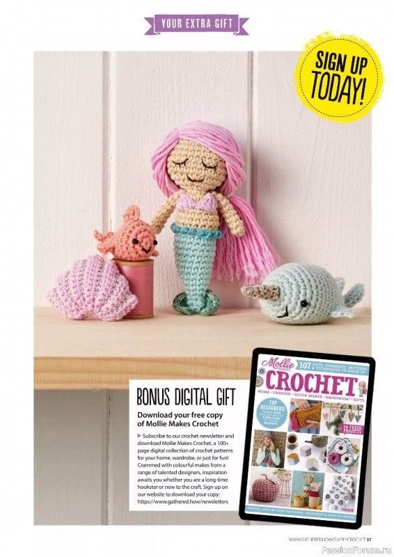 Вязаные проекты крючком в журнале «Simply Crochet №160 2025»