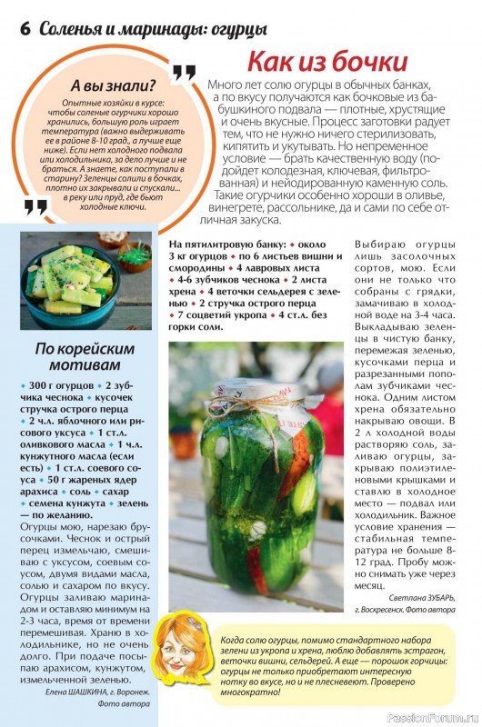 Коллекция кулинарных рецептов в журнале «Сваты. Заготовки №6 2025»