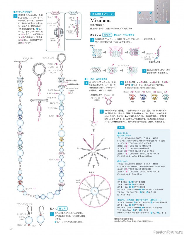 Коллекция проектов для рукодельниц в журнале «Bead Friend - Summer 2025»