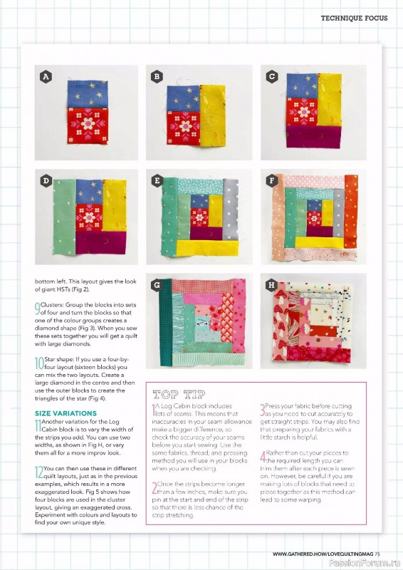 Коллекция проектов для рукодельниц в журнале «Love Patchwork & Quilting №150 2025»