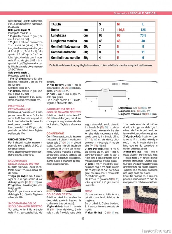 Модели вязаной одежды для женщин в журнале «L'Uncinetto di Gio №30 2022»