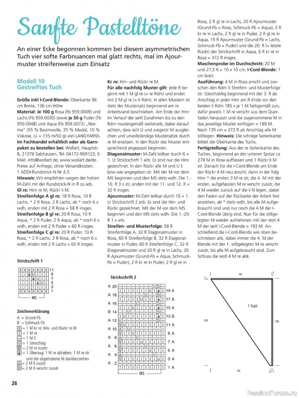 Вязаные модели в журнале «Hundert Seiten voller Ideen – Januar 2023»