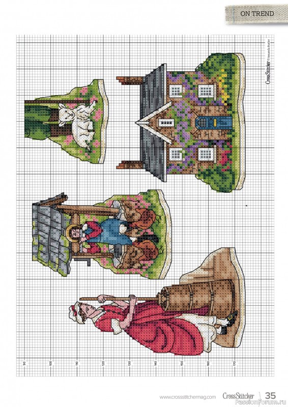 Коллекция вышивки в журнале «CrossStitcher №420 2025»