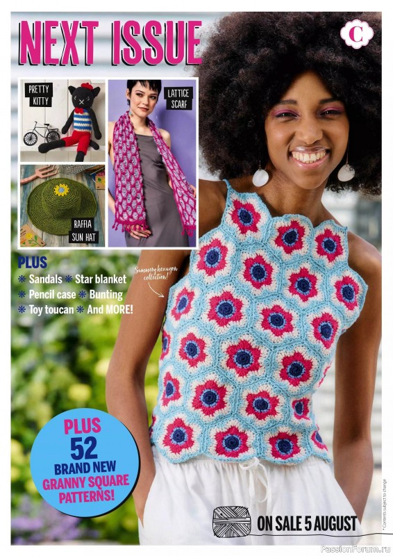Вязаные проекты крючком в журнале «Simply Crochet №164 2025»