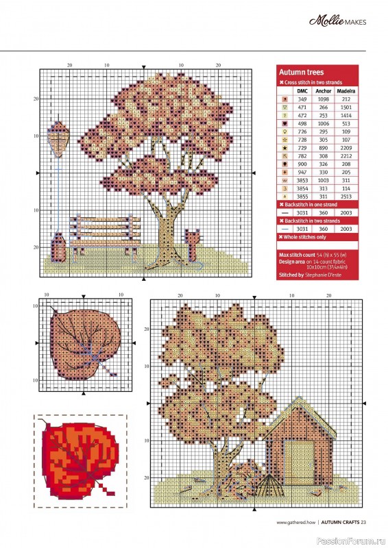 Коллекция проектов для рукодельниц в журнале «Mollie Makes Speciale - Autumn Crafts 2024»