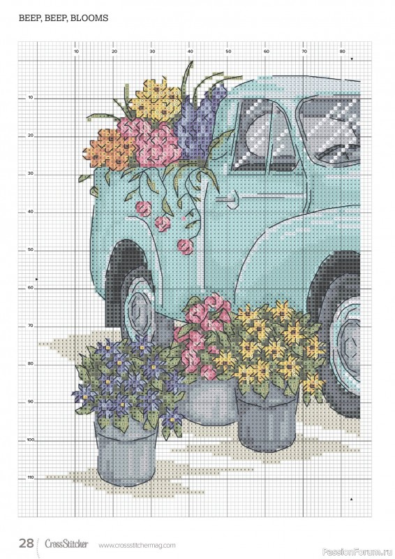 Коллекция вышивки в журнале «CrossStitcher №421 2025»