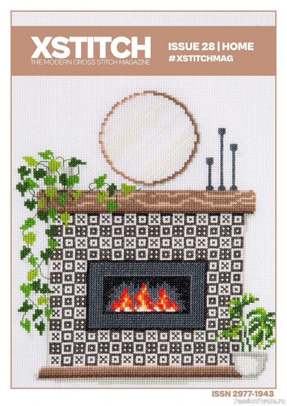 Коллекция вышивки в журнале «XStitch Magazine №28 2024»