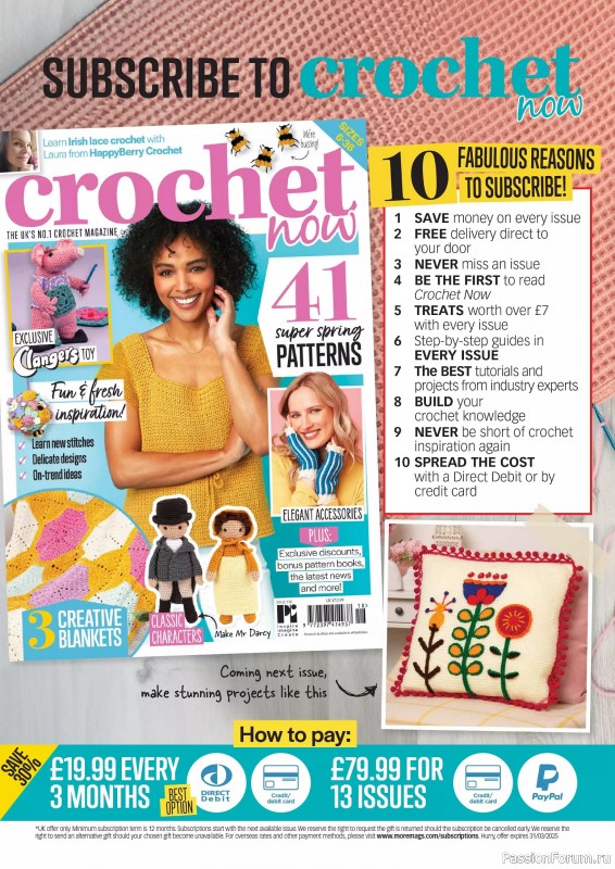 Вязаные проекты крючком в журнале «Crochet Now №118 2025»