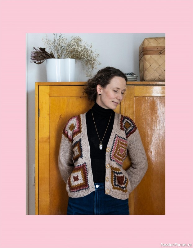 Вязаные проекты в книге «52 Weeks of Scrap Yarn»
