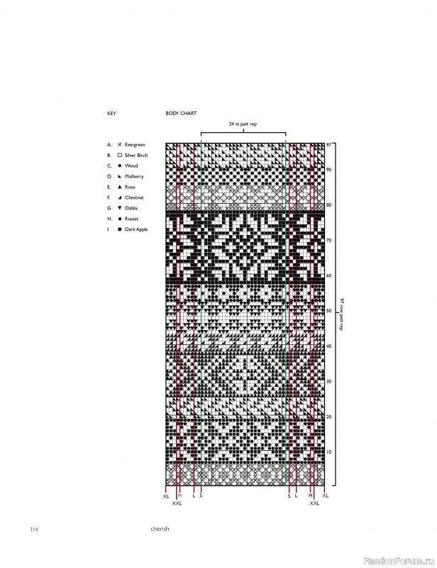 Вязаные проекты в книге «Cherish»